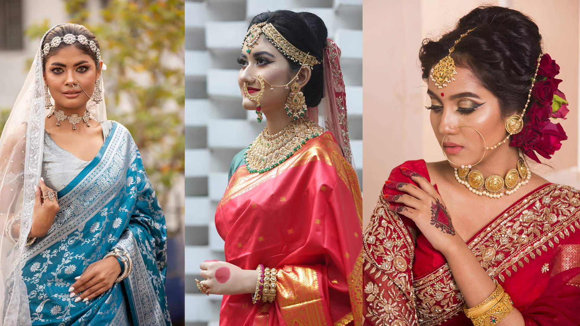 সোনার গয়না ছাড়া কনে সাজ, দেখুন ১০টি ছবি